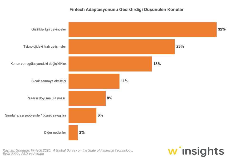 Fintech Adaptasyonunu Geciktirdiği Düşünülen Konular