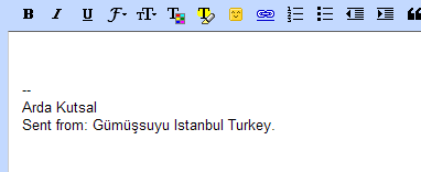Gmail postalarınıza bulunduğunuz konumu ekleyin