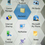 Windows mobile 6.5 screenshot Windows mobile 6.5 screenshot