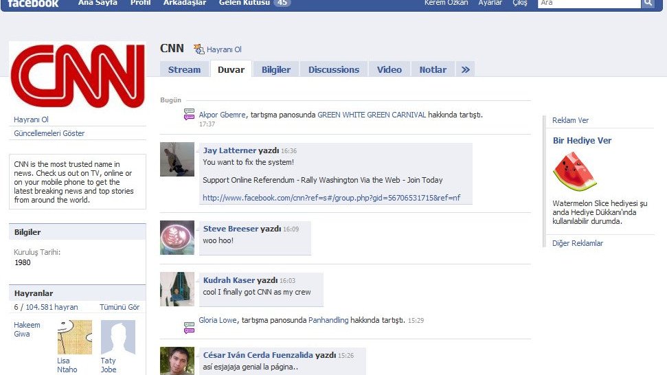 Facebook gerçek zamanlı mikro-paylaşım dünyasına merhaba dedi...
