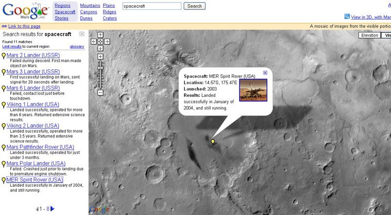 Google'un Mars Görevi Devam Ediyor!