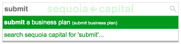 Sequoia Capital'in Yenilikçi Web Sitesi