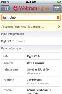 Wolfram Alpha'nın $50'lık iPhone Uygulamasını Satın Alır Mısınız?