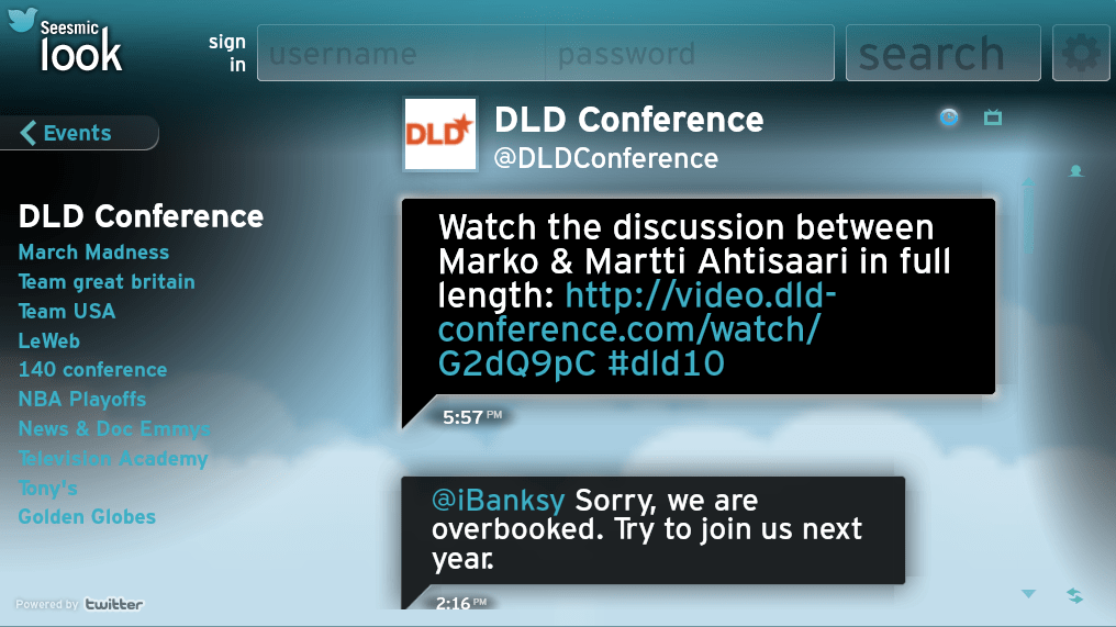 Twitter Bilgi Akışına Başarılı Bir Filtreleme: Seesmic Look
