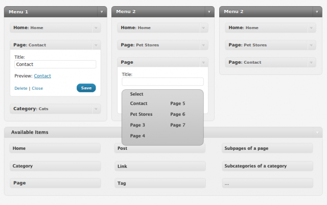 custom-menu