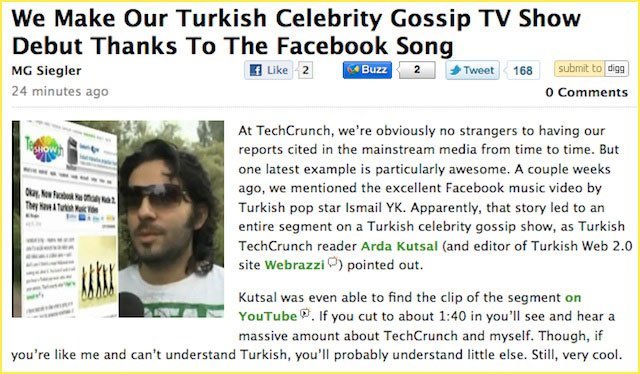 İsmail YK'nın Dünya Çapındaki Ününe Biraz Daha Katkımız Olsun