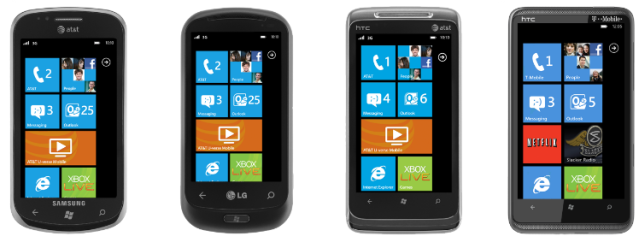 Windows Phone 7 SmartPhones Windows Phone 7 SmartPhones