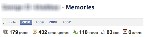 Facebook Memories(Hatıralar)