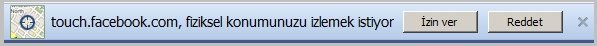 Touch Facebook Konum