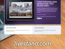 Yahoo'nun iPad Gazetesi LiveStand'in İlk Görüntüleri [Video]