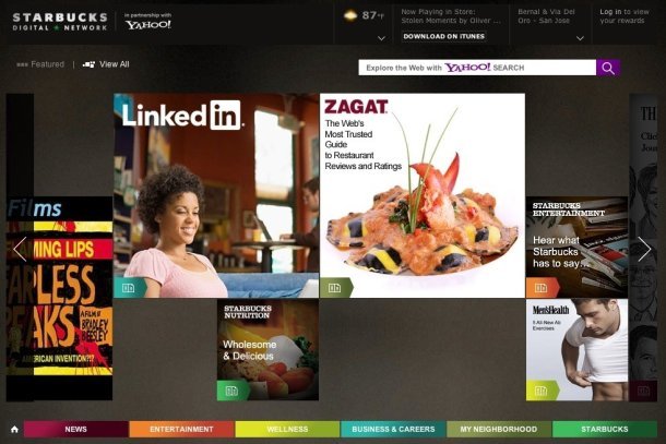 Yahoo Starbucks Yahoo Starbucks