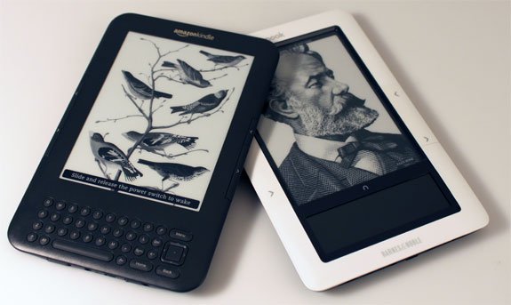 Amazon KindleNoble NOOK