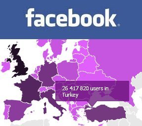 İstanbul Facebook'un En Popüler 2. Şehri
