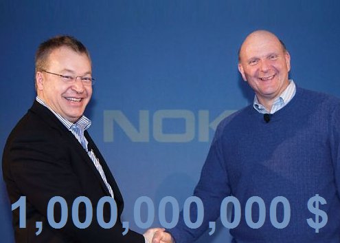 Nokia - Microsoft Anlaşmasında 1 Milyar Dolarlık Detay