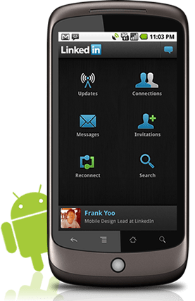 Linkedin Android Uygulaması Hazır