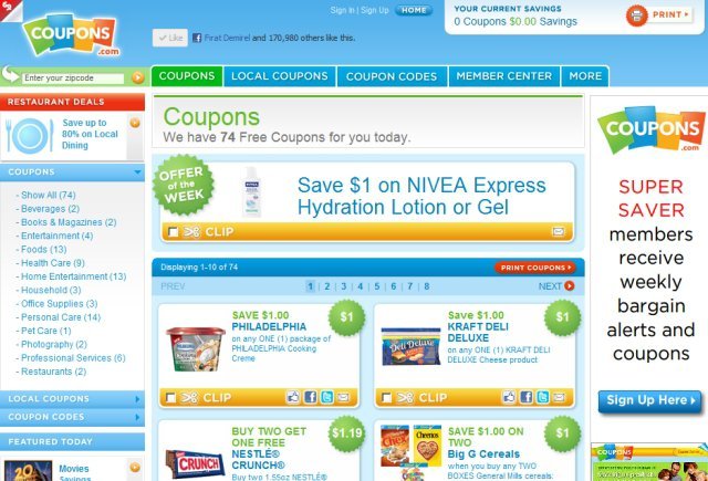 Coupons