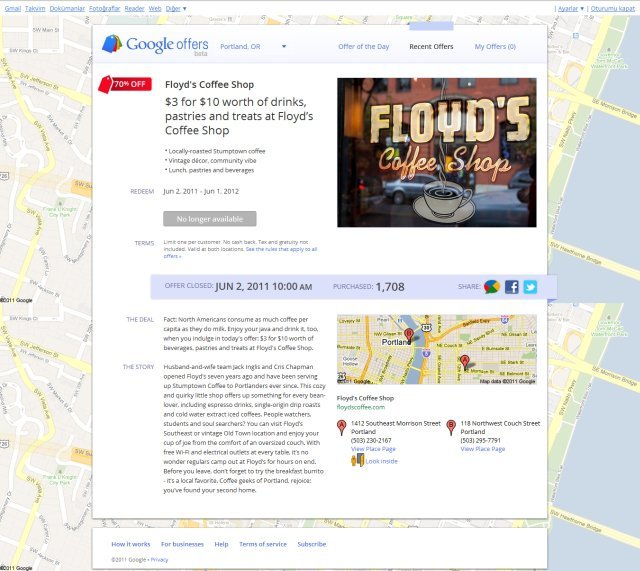 Google'ın İlk İndirimli Fırsatı Google'ın İlk İndirimli Fırsatı
