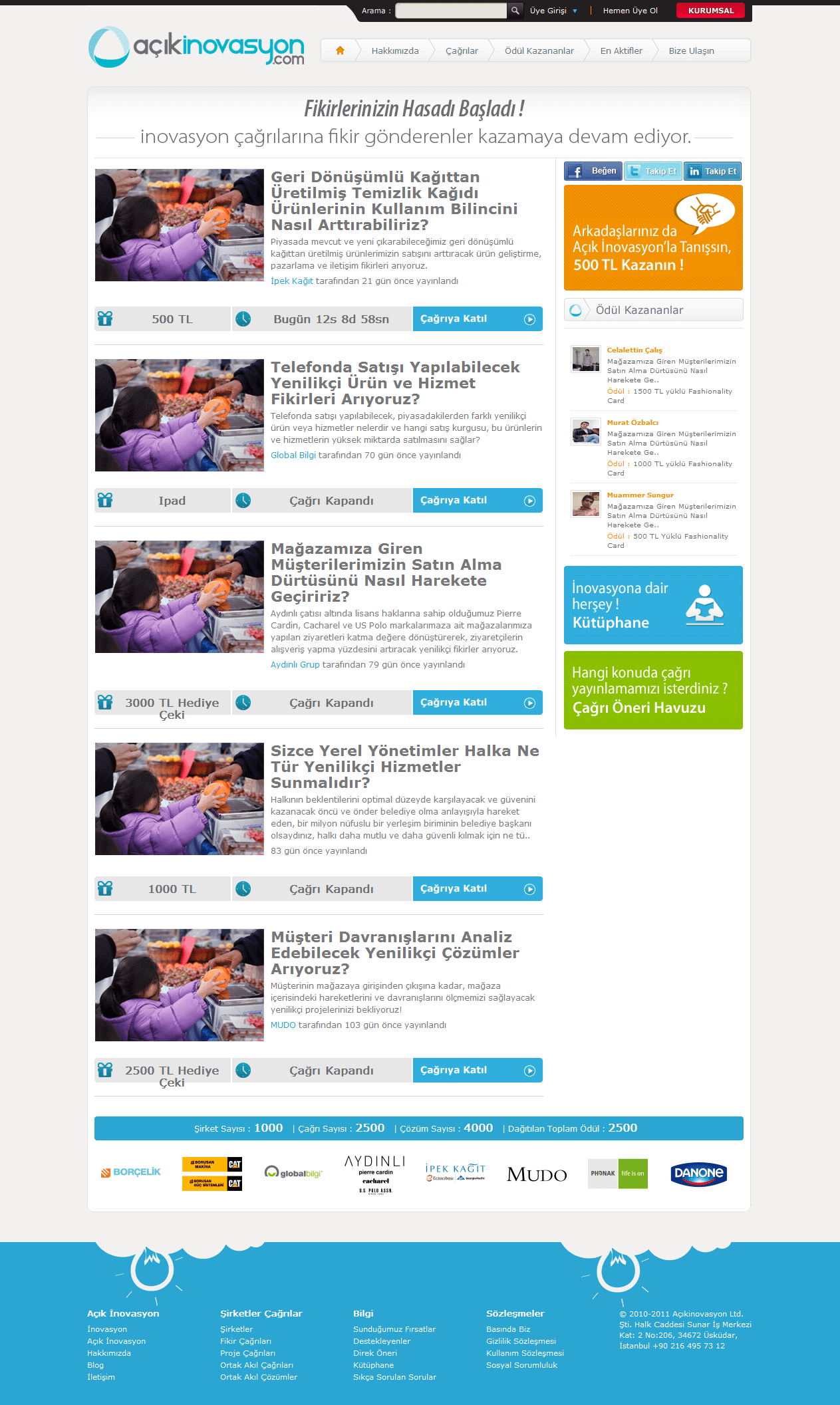 Acikinovasyon.com - Anasayfa