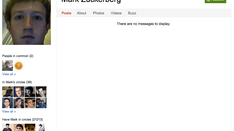 Mark Zuckerberg ve Birçok İnternet Profesyoneli Google+'a Akın Etti