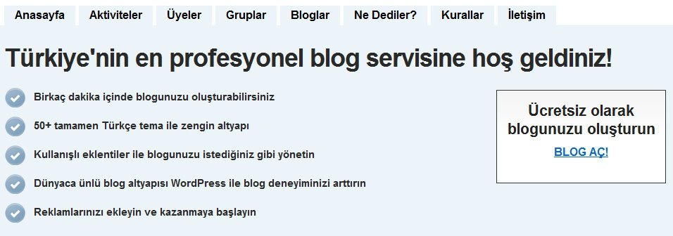 Blog.ac: Ücretsiz Blog Servisi