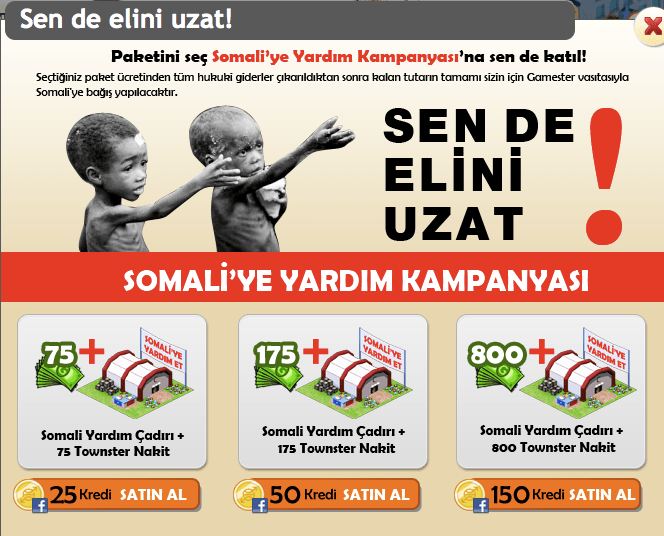 Townster'dan Somali'ye Yardım Kampanyası
