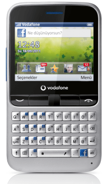 Vodafone 555: Vodafone'un Facebook Telefonu Türkiye'de