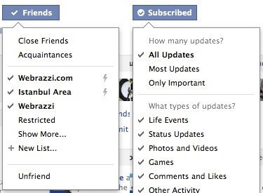 Facebook Otomatik Gruplama ve Abonelik Seçeneklerini Duyurdu