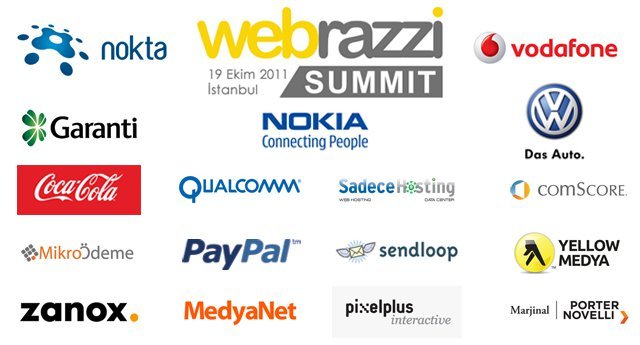 Webrazzi Summit Sponsorlarına Teşekkürler!