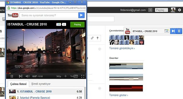  Google Plus Youtube Arama Çubuğu