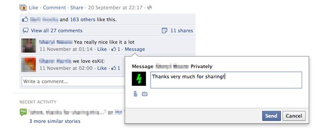 Facebook Sayfalarına Özel Mesaj Özelliği Geliyor