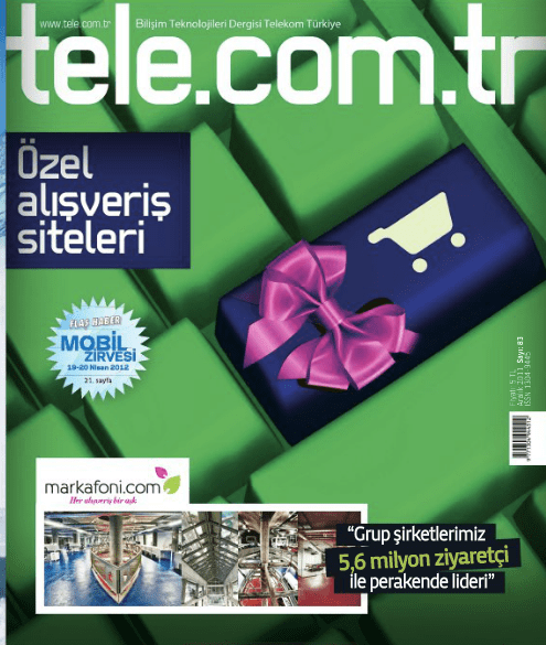 Tele.com.tr Aralık Sayısında Özel Alışveriş Sitelerini Masaya Yatırıyor