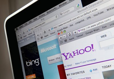 Yahoo geçildi, Bing'de bayram var