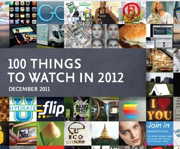 2012'de takip edilecek en ilginç yenilikler