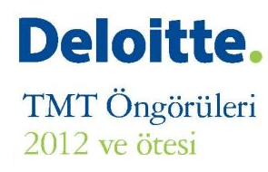 Deloitte 2012 yılı teknoloji, medya ve telekomünikasyon öngörülerini yayımladı