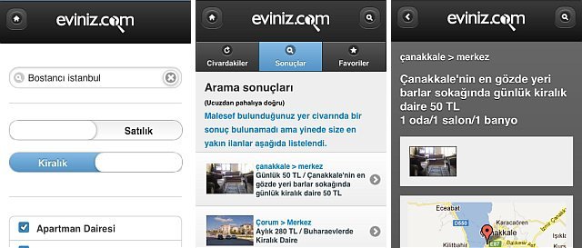 Eviniz.com Mobil Eviniz.com Mobil