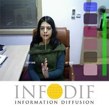 Infodif: Gerçek zamanlı arttırılmış gerçeklik servisi