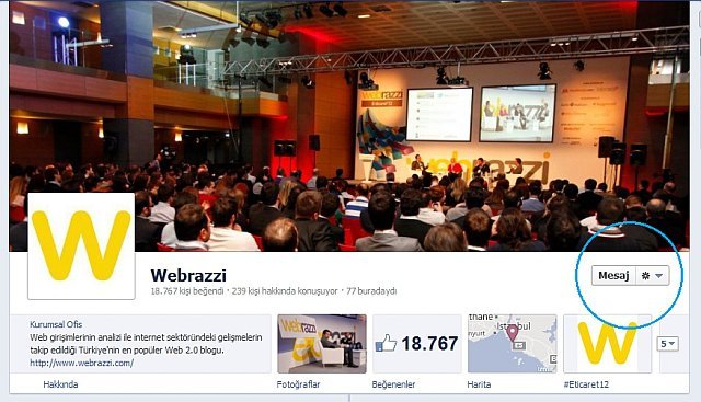 Markalara Mesaj - Facebook 