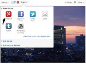 Flickr'a Pinterest butonu eklendi