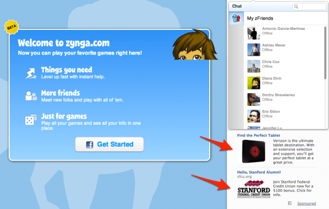 Facebook reklam ağı tüm internete yayılıyor