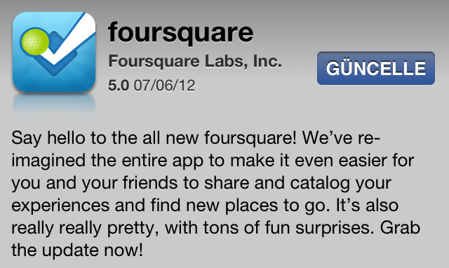 Foursquare baştan aşağı yenilendi, daha akıllandı
