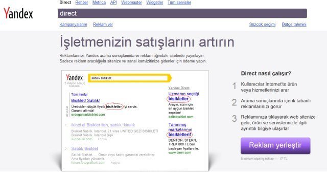 yandex direct