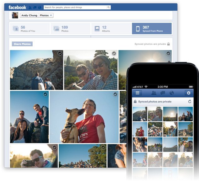 Facebook fotoğraf senkronizasyonunu iOS’a taşıyor