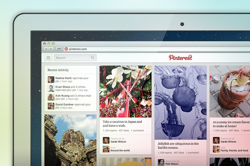 Pinterest yeni özelliklerini test etmeye başladı