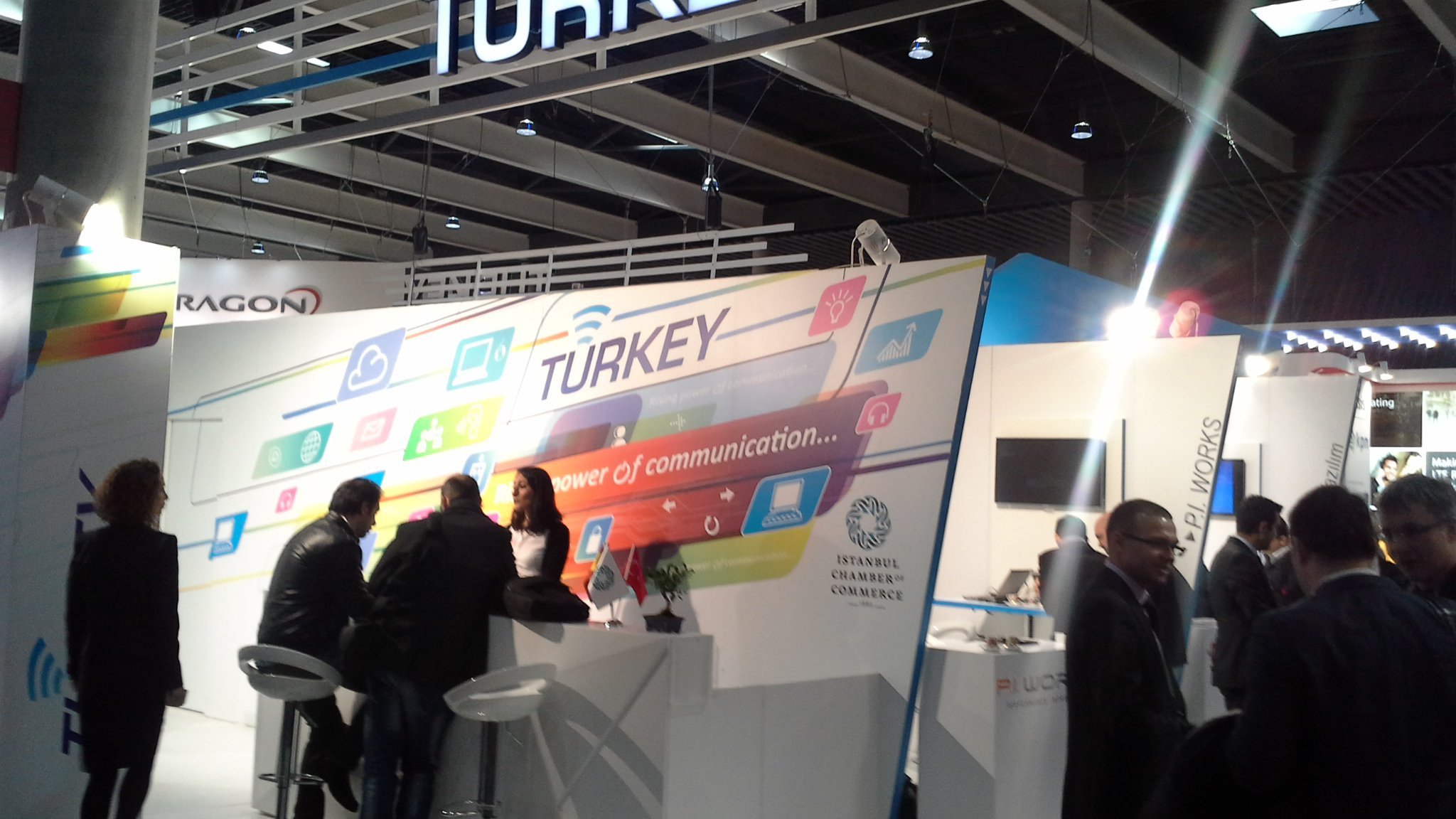 Mobile World Congress'e katılan Türk şirketleri dikkat çekiyor