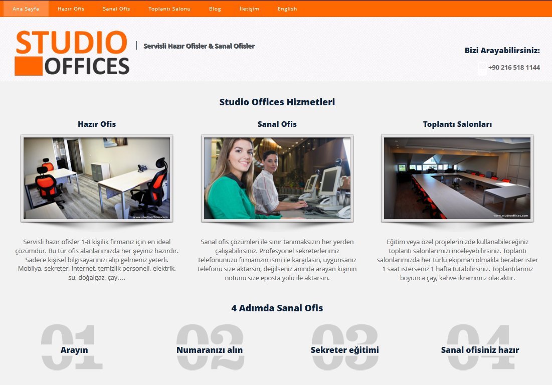 studio offices hazir ofis sanal ofis