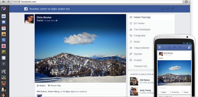 Facebook yeni haber kaynağı