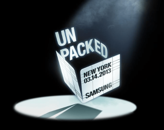 Samsung Galaxy S4 etkinliği başladı!