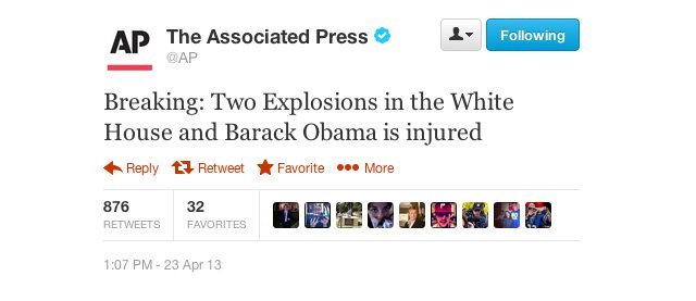 Sahte tweet borsayı vurdu, Twitter acil önlem peşinde