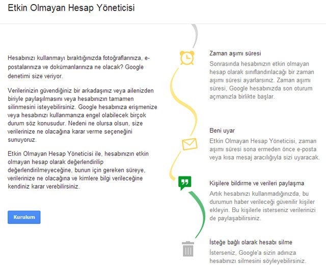 Yaşamdan sonra Google verilerinize ne olacağına şimdiden karar verin