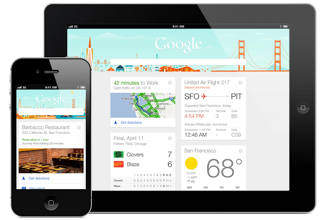 Google Now artık iPhone ve iPad'de!